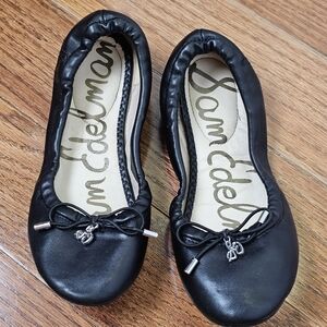 Sam Edelman Felicia‎ Ballet Flats Girls Size 1 Coquette Dance Costume Pageant